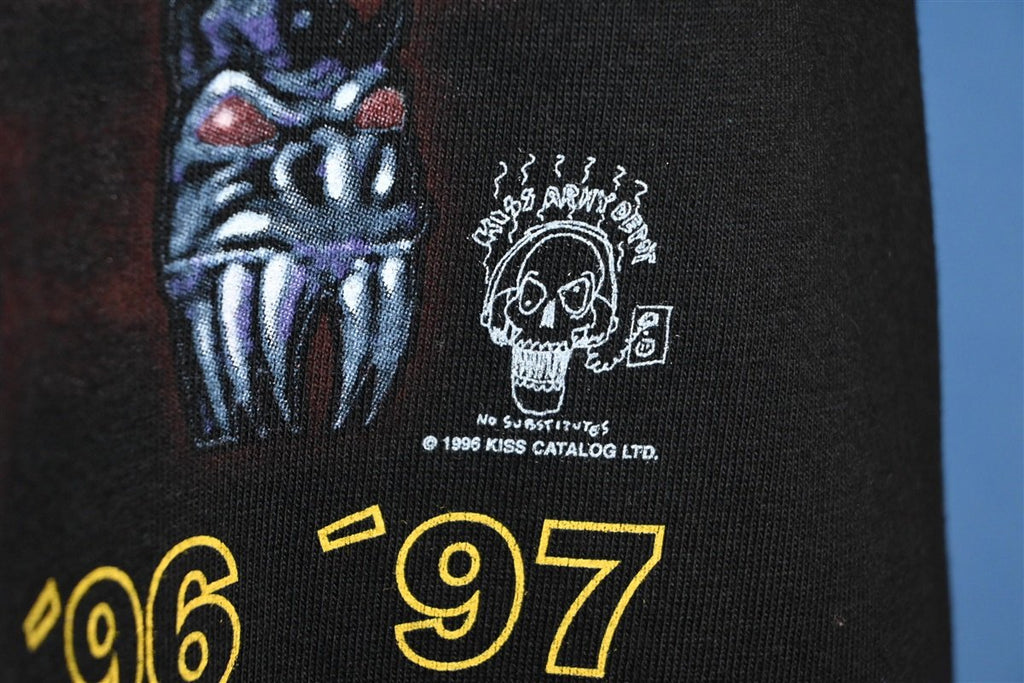 90s Kiss 1996 Tour Madison Square Garden Rock t-shirt Large product image 3