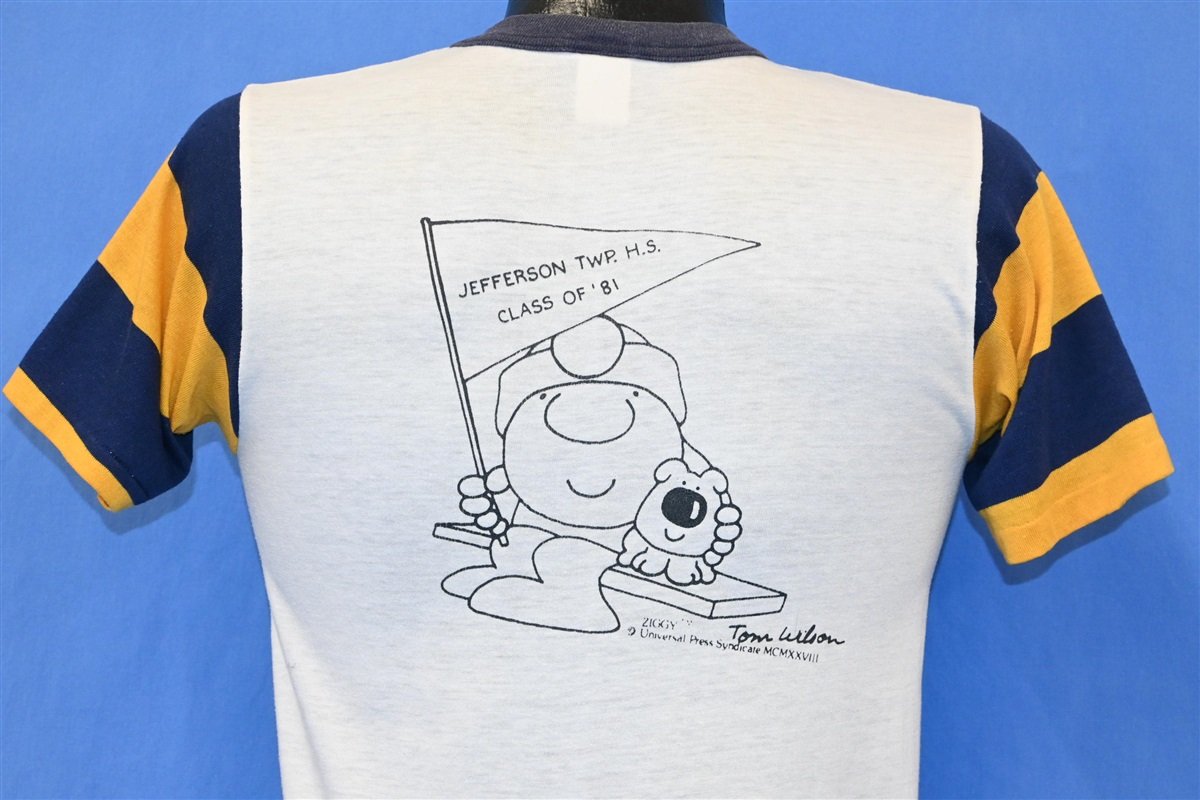 80s Jefferson Township High Class Of '81 Ziggy t-shirt Small product image 3