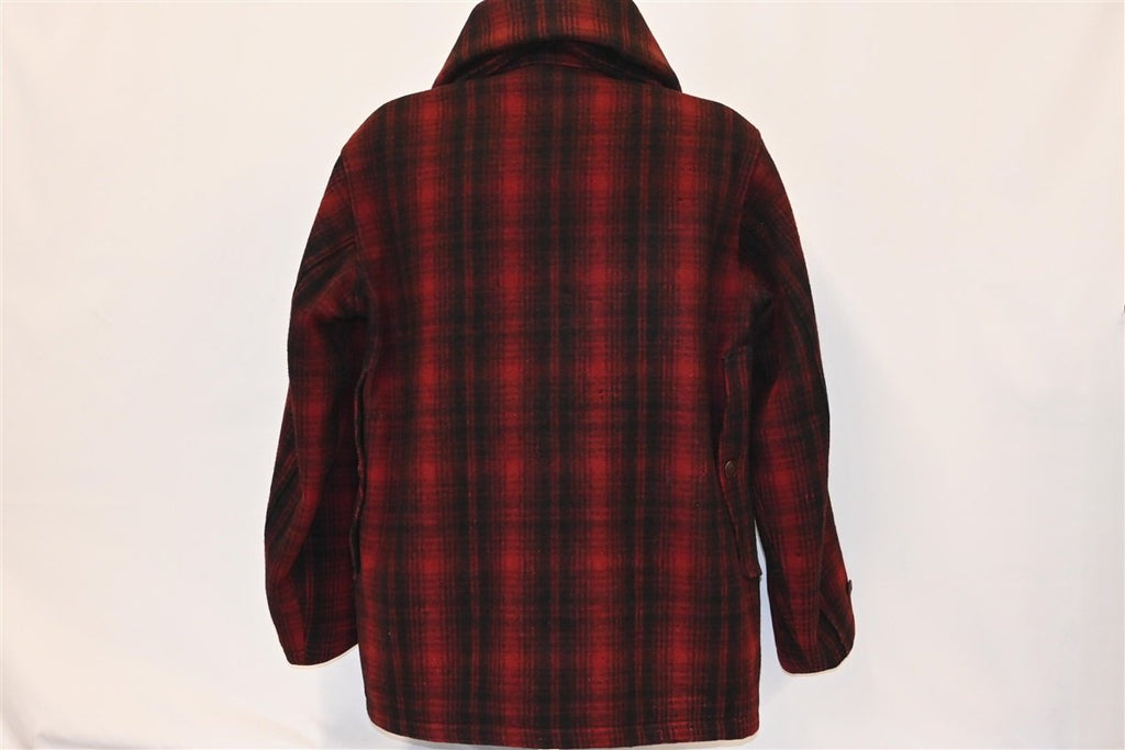 30s Woolrich 501 Plaid Mackinaw Hunting Jacket Extra Large product image 3