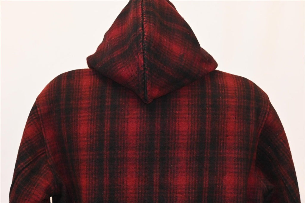 30s Woolrich 501 Plaid Mackinaw Hunting Jacket Extra Large product image 4