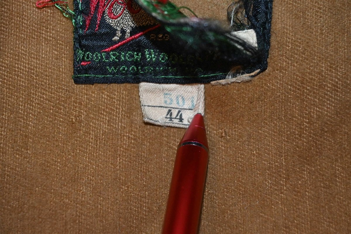 30s Woolrich 501 Plaid Mackinaw Hunting Jacket Extra Large product image 8