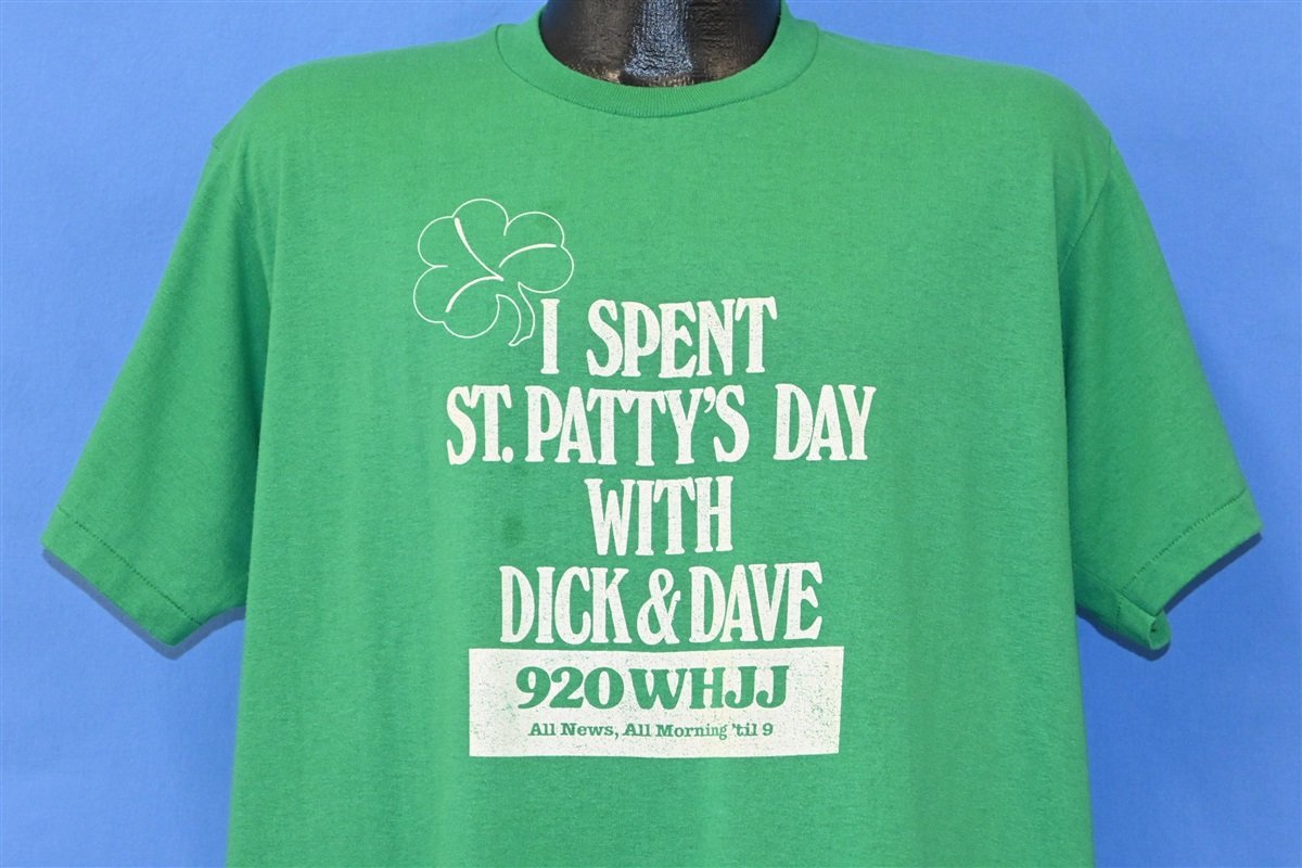 80s I Spent St. Patty's with Dick & Dave t-shirt Extra Large product image 1