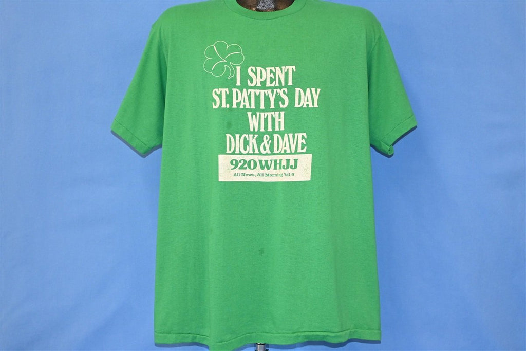 80s I Spent St. Patty's with Dick & Dave t-shirt Extra Large product image 2