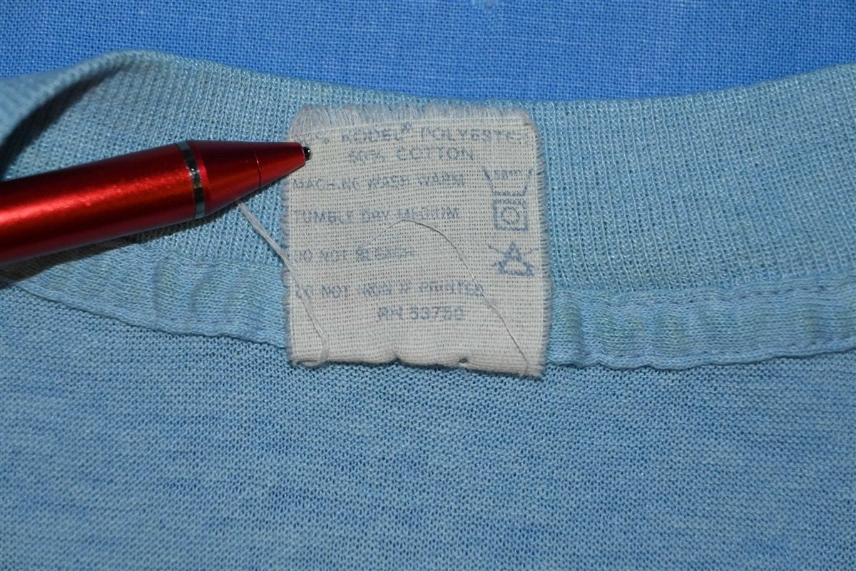 80s Kauai Hawaii Sailboat Island Soft Blue t-shirt Medium product image 7