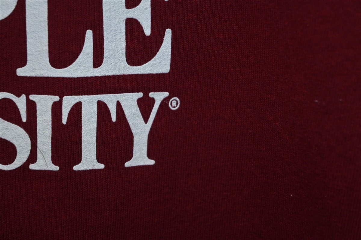 90s Temple University Owls Champion College t-shirt XXL product image 3