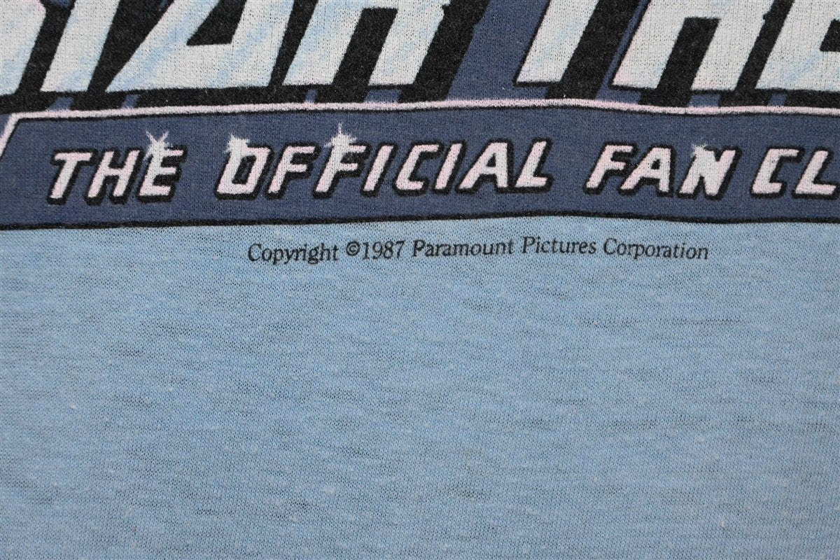 80s Star Trek The Official Fan Club Trekkie TV t-shirt Large product image 3