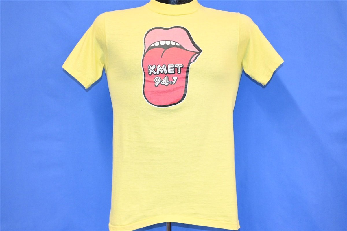 70s KMET Radio 94.7 FM Los Angeles Iron On t-shirt Small product image 2