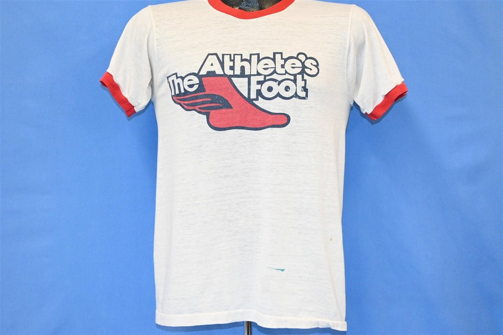 80s Athletes Foot Music City Run Nashville Ringer t-shirt product image 2