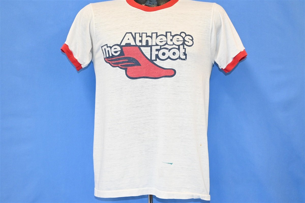80s Athletes Foot Music City Run Nashville Ringer t-shirt product image 2