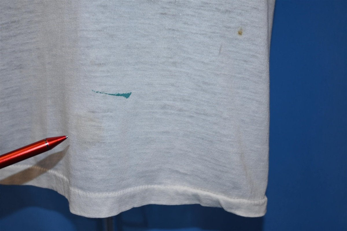 80s Athletes Foot Music City Run Nashville Ringer t-shirt product image 4