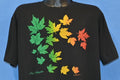80s New Hampshire Autumn Leaves Puffy Paint t-shirt Extra product image 1