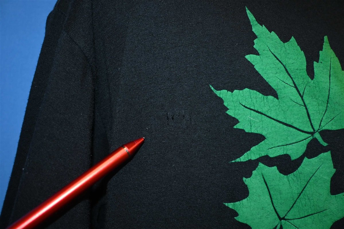 80s New Hampshire Autumn Leaves Puffy Paint t-shirt Extra product image 5