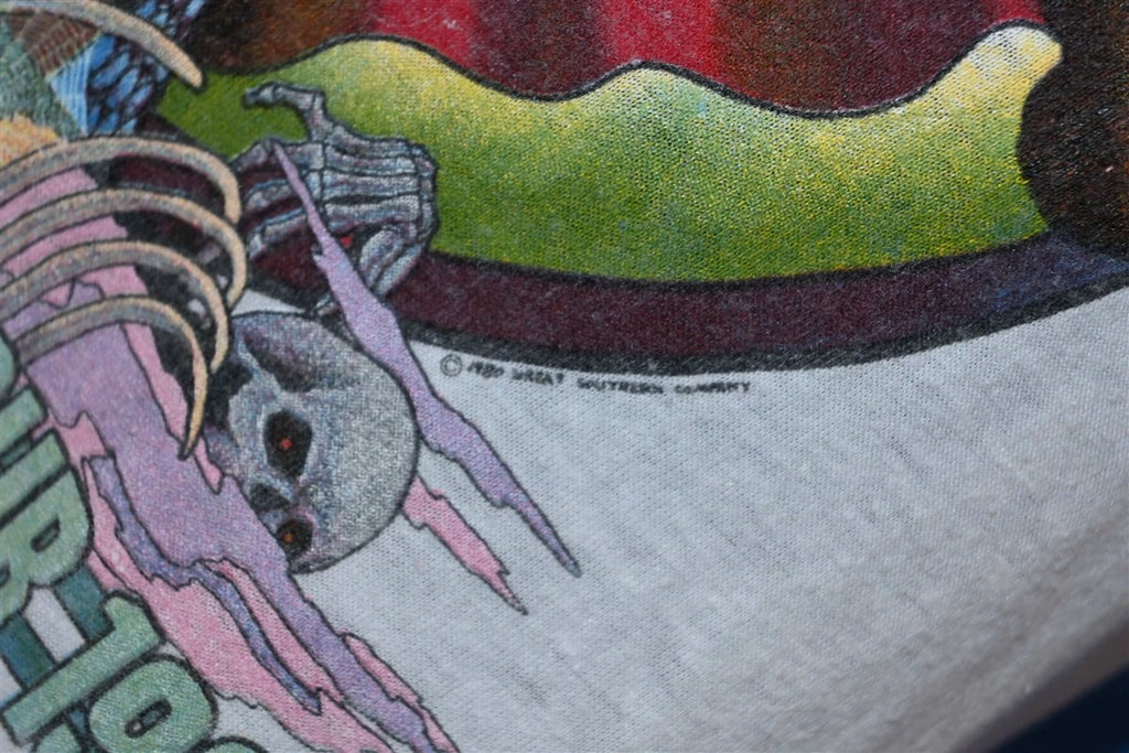 80s Molly Hatchet World Disaster Tour 1980 Rock t-shirt product image 3