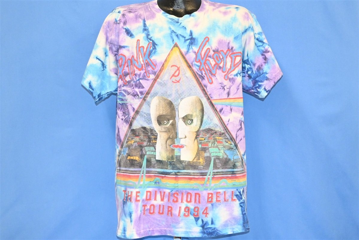 90s Pink Floyd Division Bell 1994 Tie Dye t-shirt Extra product image 2