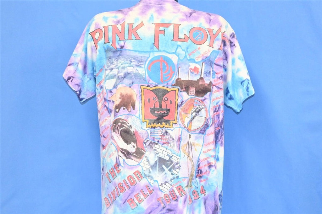 90s Pink Floyd Division Bell 1994 Tie Dye t-shirt Extra product image 3