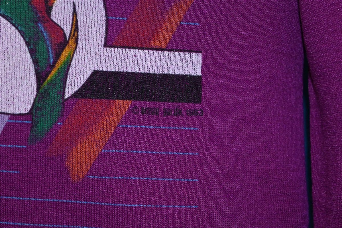 80s Ocean Pacific Surf Bird of Paradise Sweatshirt Youth product image 3