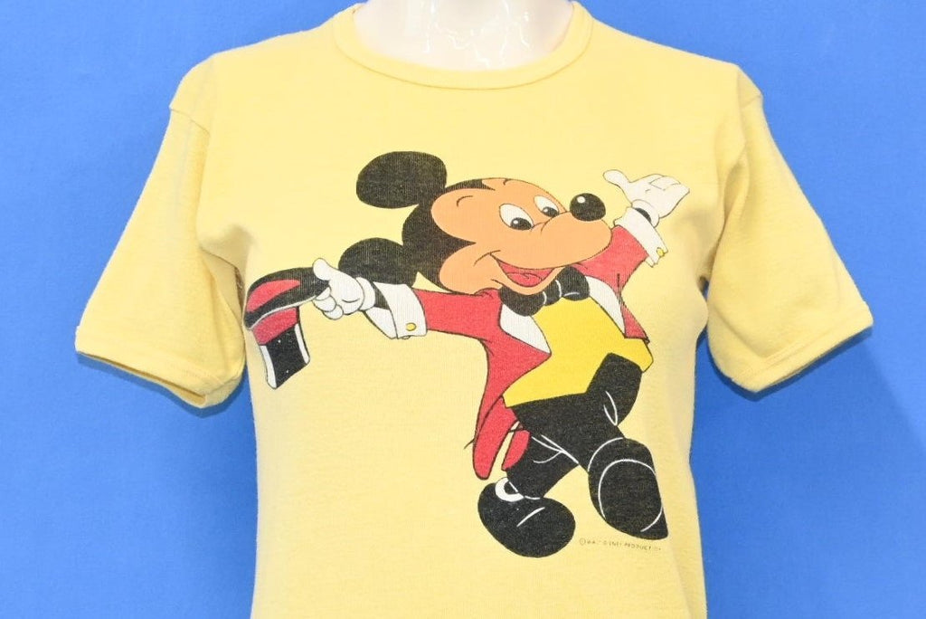 80s Mickey Mouse Walt Disney Rib Knit t-shirt Women's Small product image 1