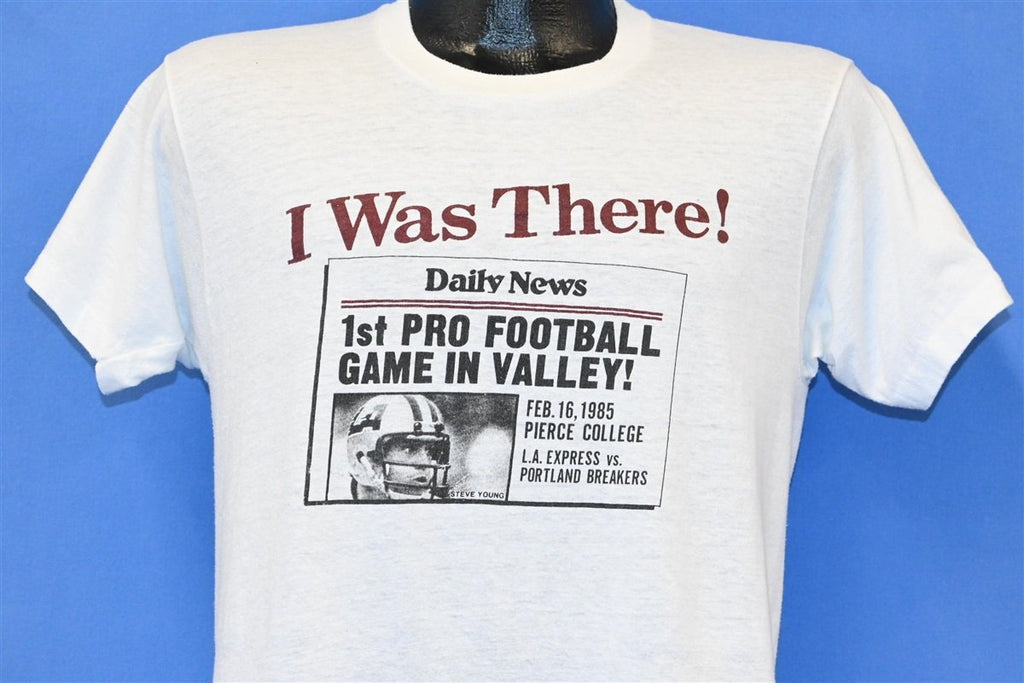 80s LA Express Vs Portland Breakers USFL t-shirt Medium product image 1