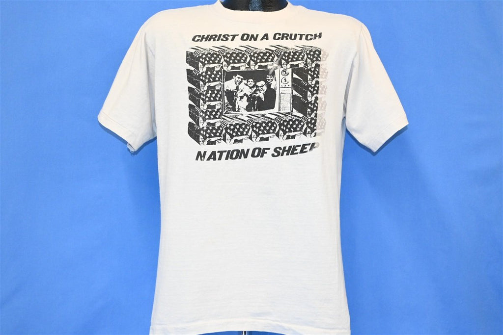 90s Christ on a Crutch Nation of Sheep Punk t-shirt Large product image 2