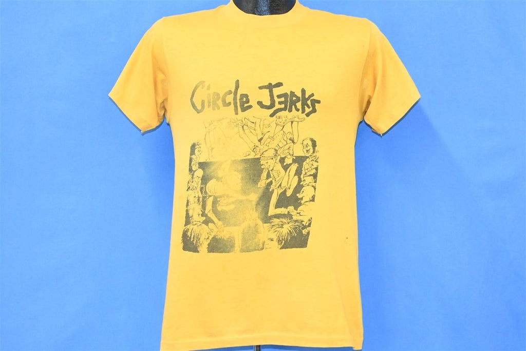 80s Circle Jerks Shawn Kerri Punk Rock Yellow t-shirt Small product image 2