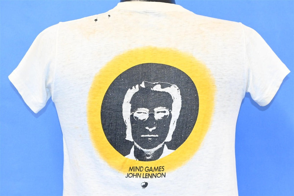 70s John Lennon Mind Games Distressed Rock t-shirt Small product image 6