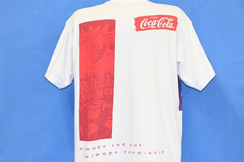 90s Coca-Cola Red Hot Summer Coke Soda t-shirt Extra Large product image 3