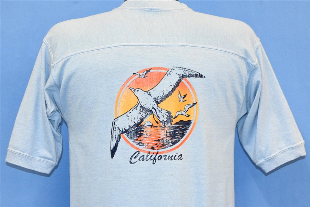 70s California Sunset Beach Iron On Jersey t-shirt Medium product image 1