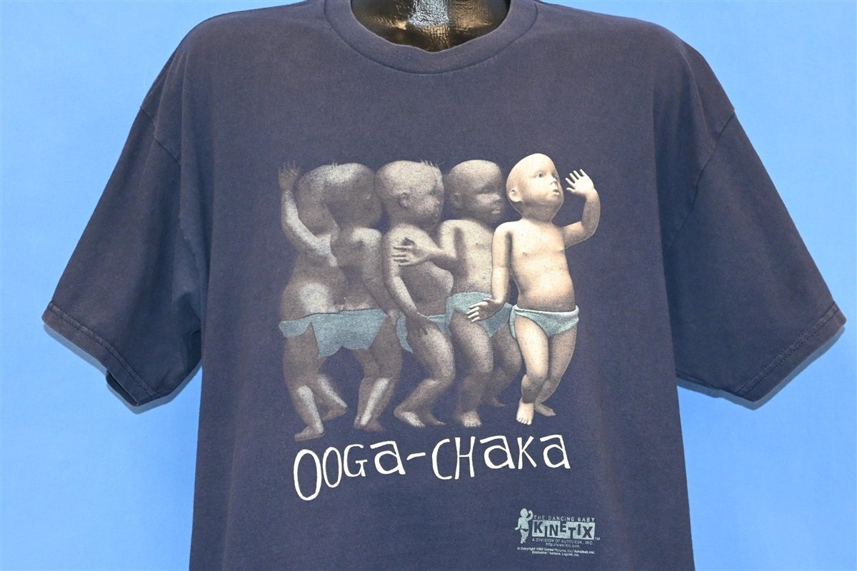 90s Dancing Baby Ooga Chaka Internet Meme t-shirt Extra product image 1