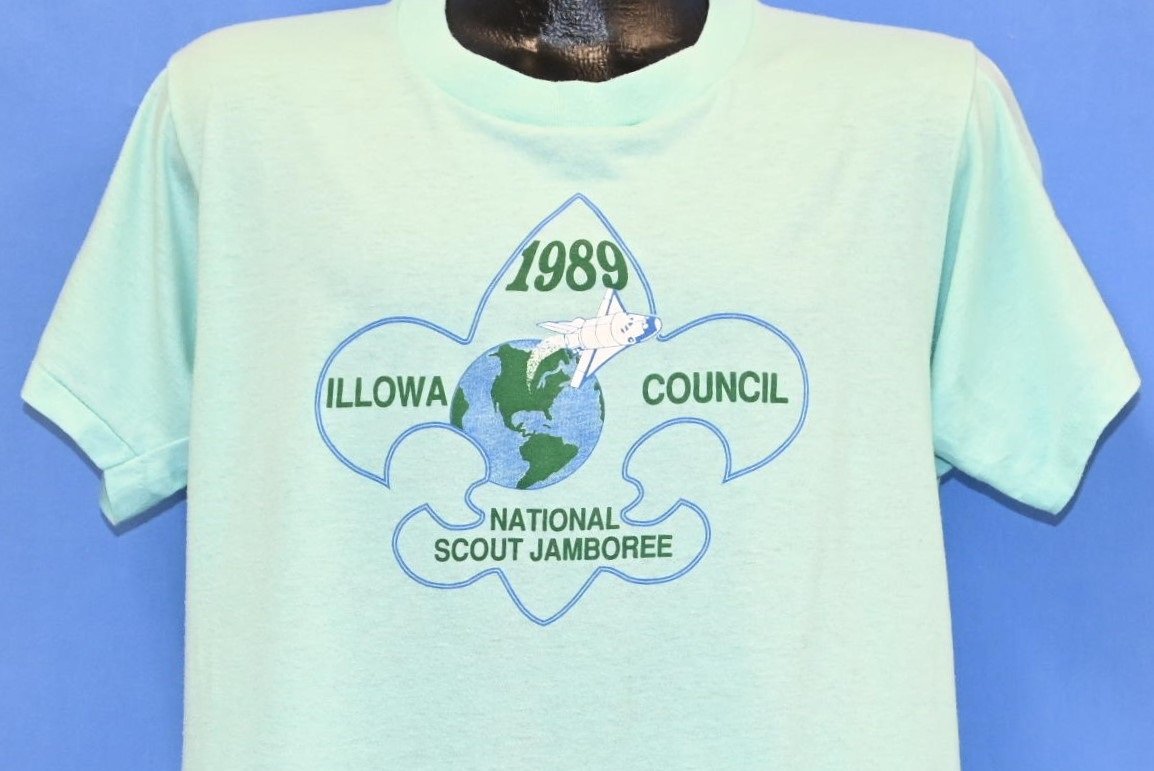 80s National Scout Jamboree 1989 Illowa Council t-shirt product image 1