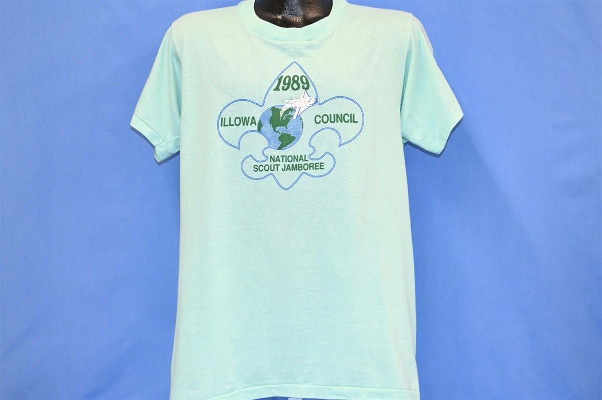 80s National Scout Jamboree 1989 Illowa Council t-shirt product image 2