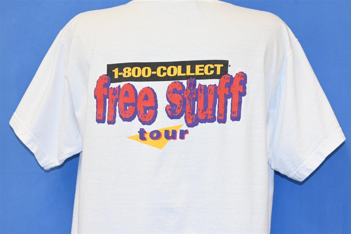 90s 1-800-Collect Free Stuff Tour MCI Call t-shirt Extra product image 3
