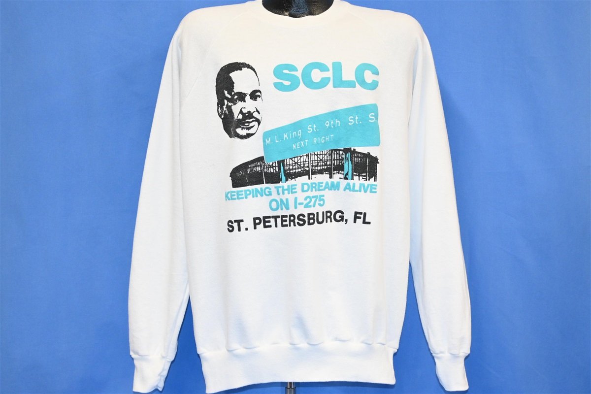 90s Martin Luther King SCLC St. Petersburg Sweatshirt Large product image 2