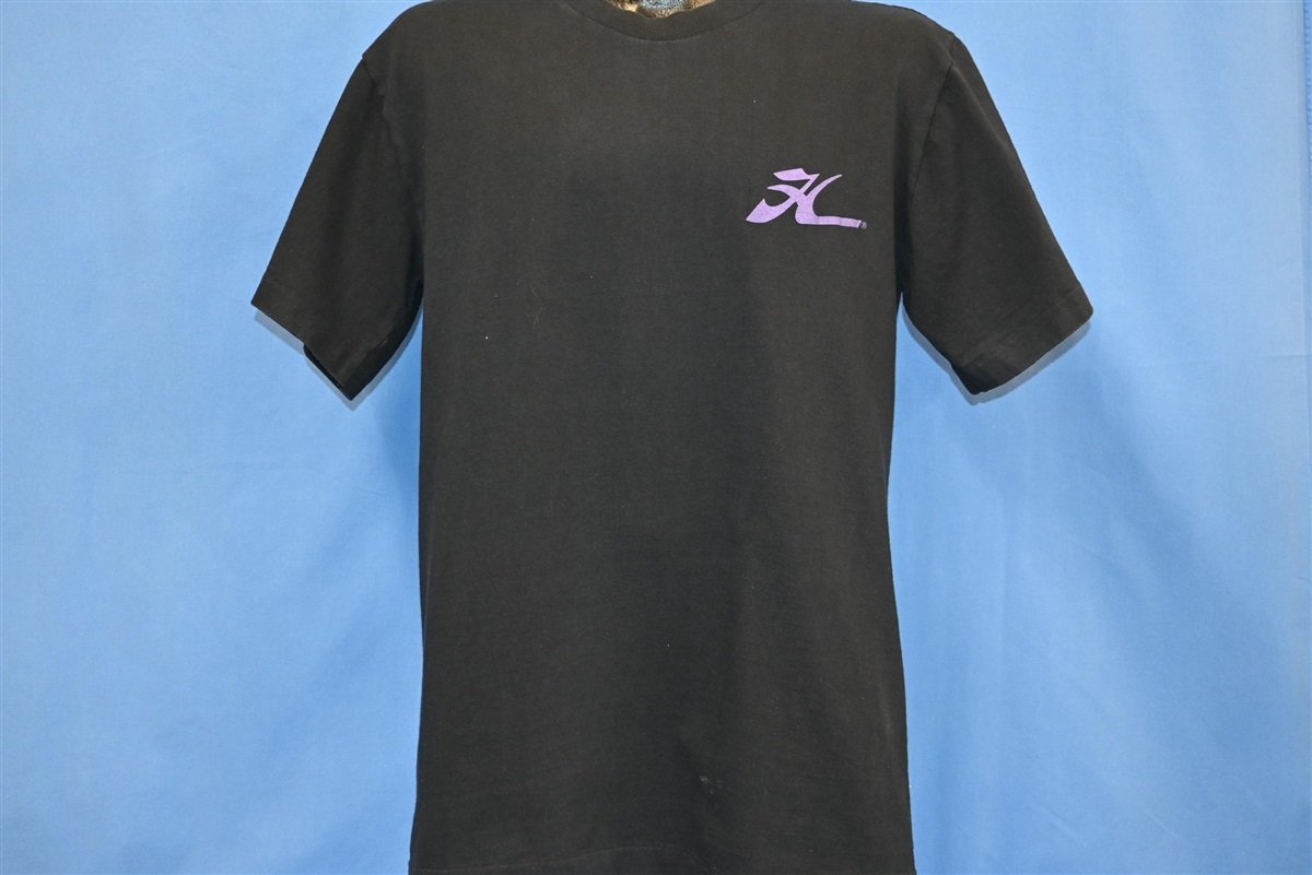 90s Hobie Sports Neon Double Sided Black t-shirt Medium product image 4
