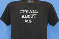 90s Don't Panic It's All About Me 1998 Black t-shirt Medium product image 1