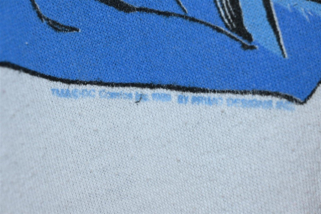 80s Batman Bat Signal DC Comics Raglan Sweatshirt Medium product image 3