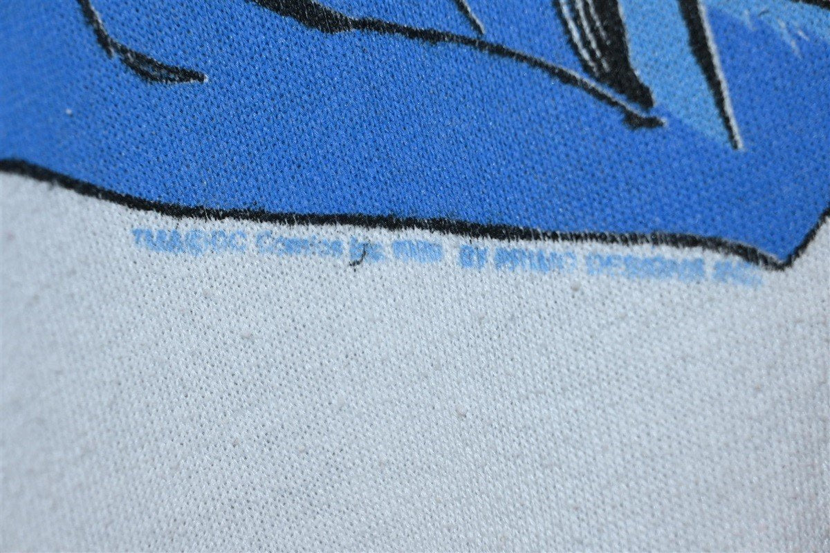 80s Batman Bat Signal DC Comics Raglan Sweatshirt Medium product image 3