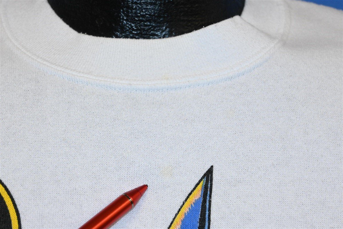 80s Batman Bat Signal DC Comics Raglan Sweatshirt Medium product image 4