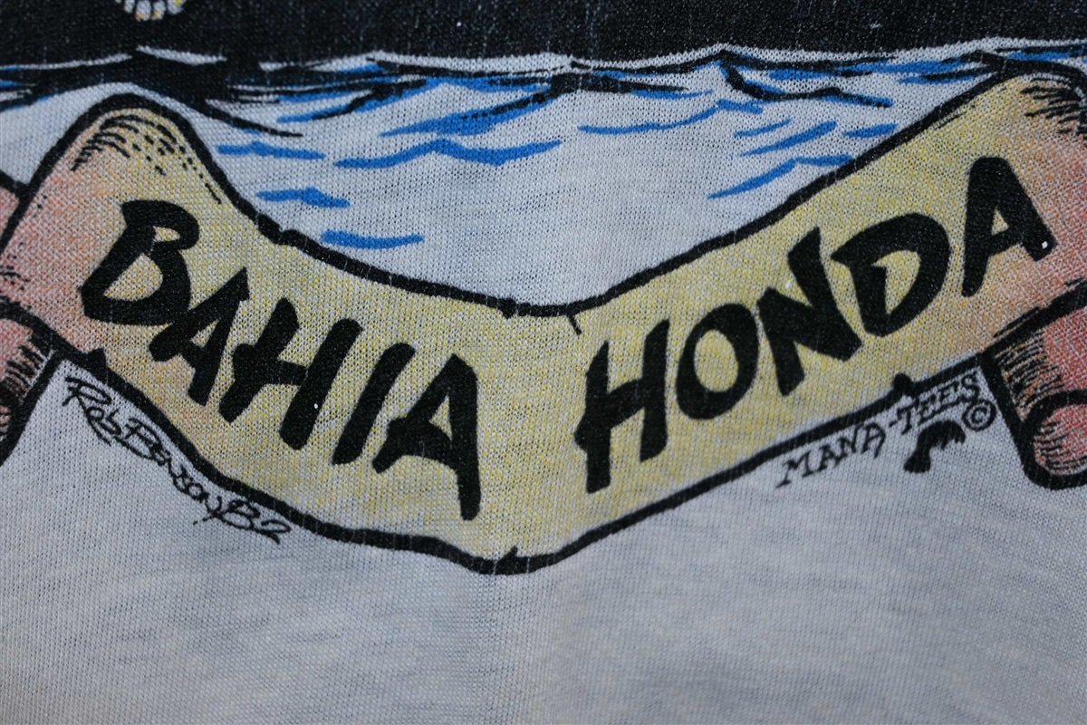 80s On the 8th Day God Created Bahia Honda t-shirt Large product image 4