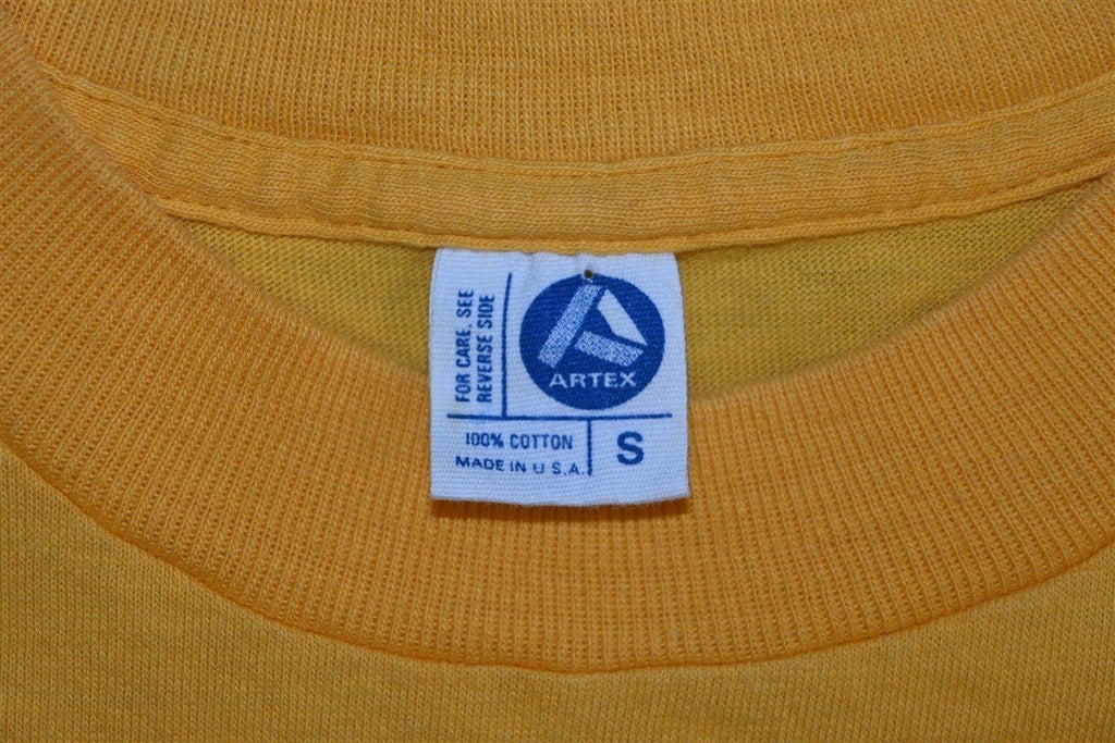 80s Cal 500 California Blue Gold Striped t-shirt Extra Small product image 4