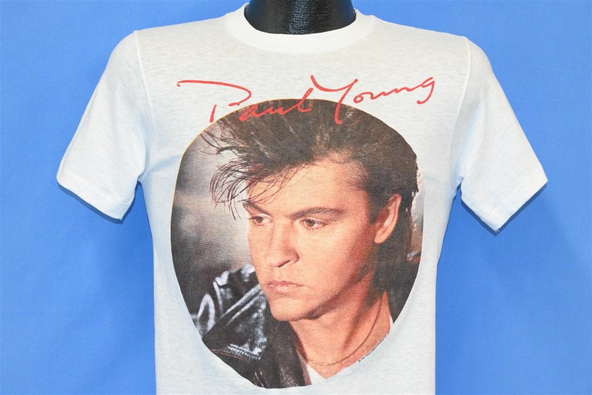 80s Paul Young Nine Go Mad Davy Crockett Tour t-shirt Small product image 1