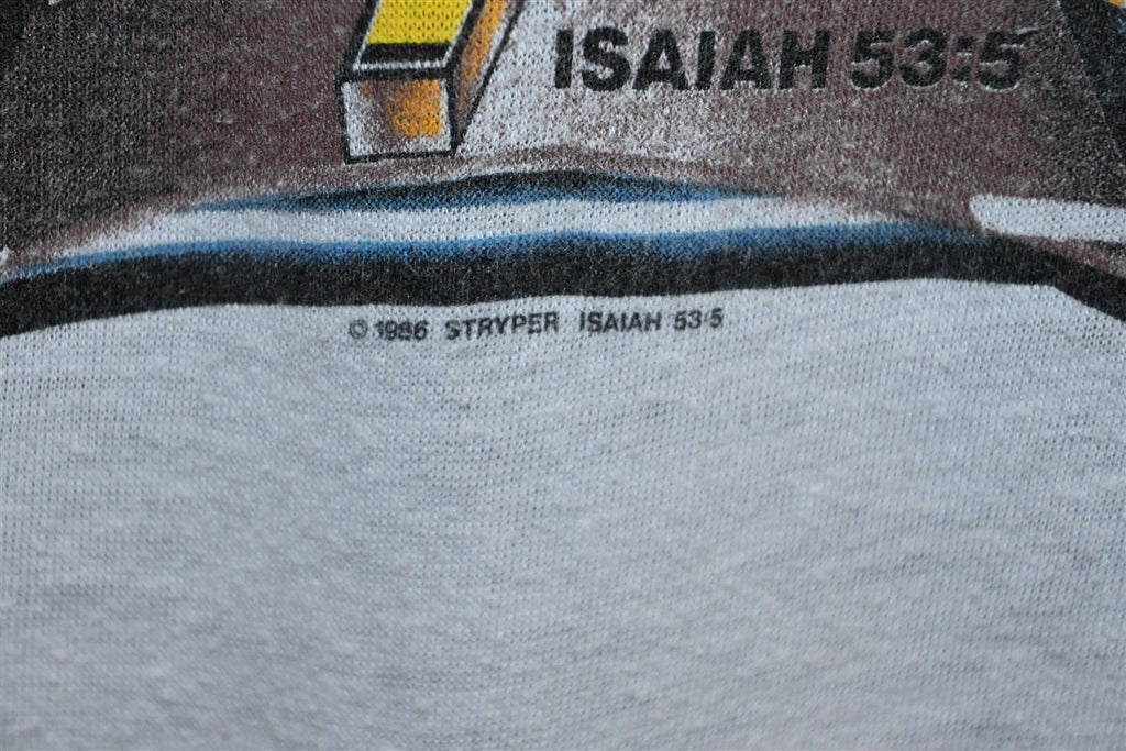 80s Stryper To Hell With the Devil Tour 1987 t-shirt Extra product image 3