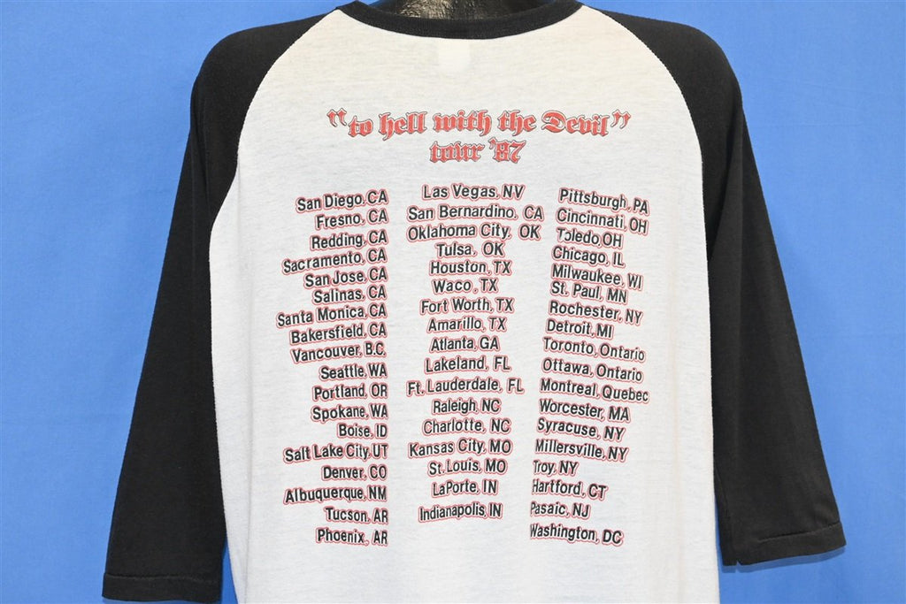 80s Stryper To Hell With the Devil Tour 1987 t-shirt Extra product image 4
