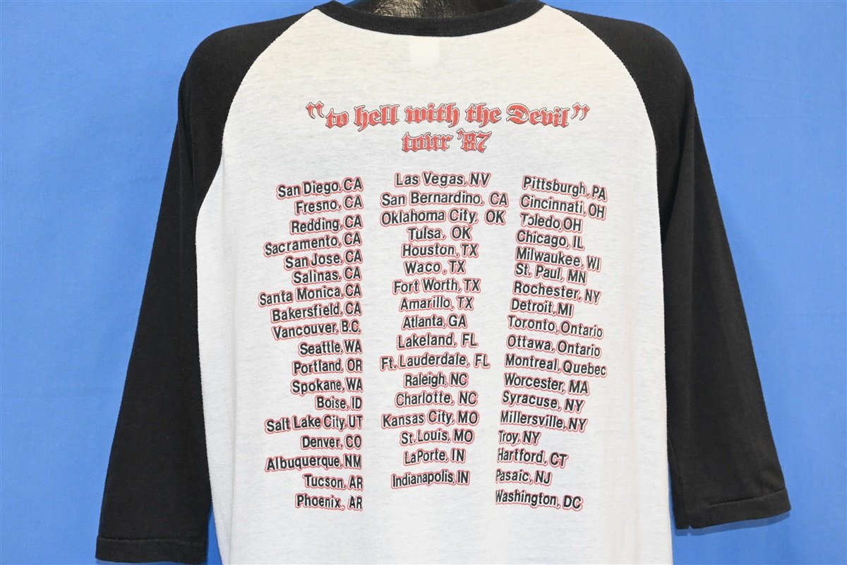 80s Stryper To Hell With the Devil Tour 1987 t-shirt Extra product image 4