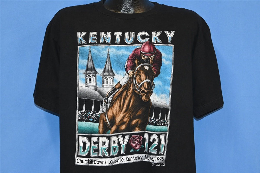 90s Kentucky Derby 121 Churchill Downs 1995 t-shirt Large product image 1
