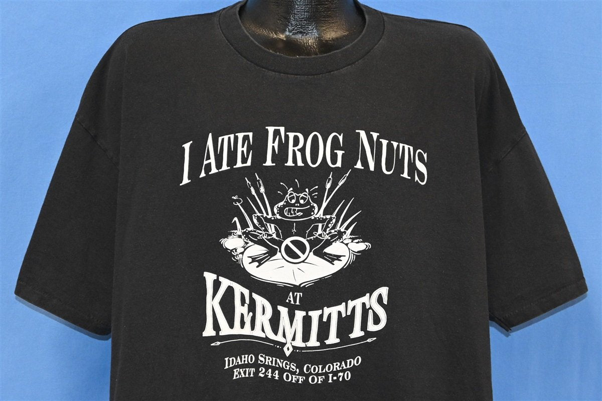90s I Ate Frog Nuts at Kermitts Roadhouse Colorado t-shirt product image 1