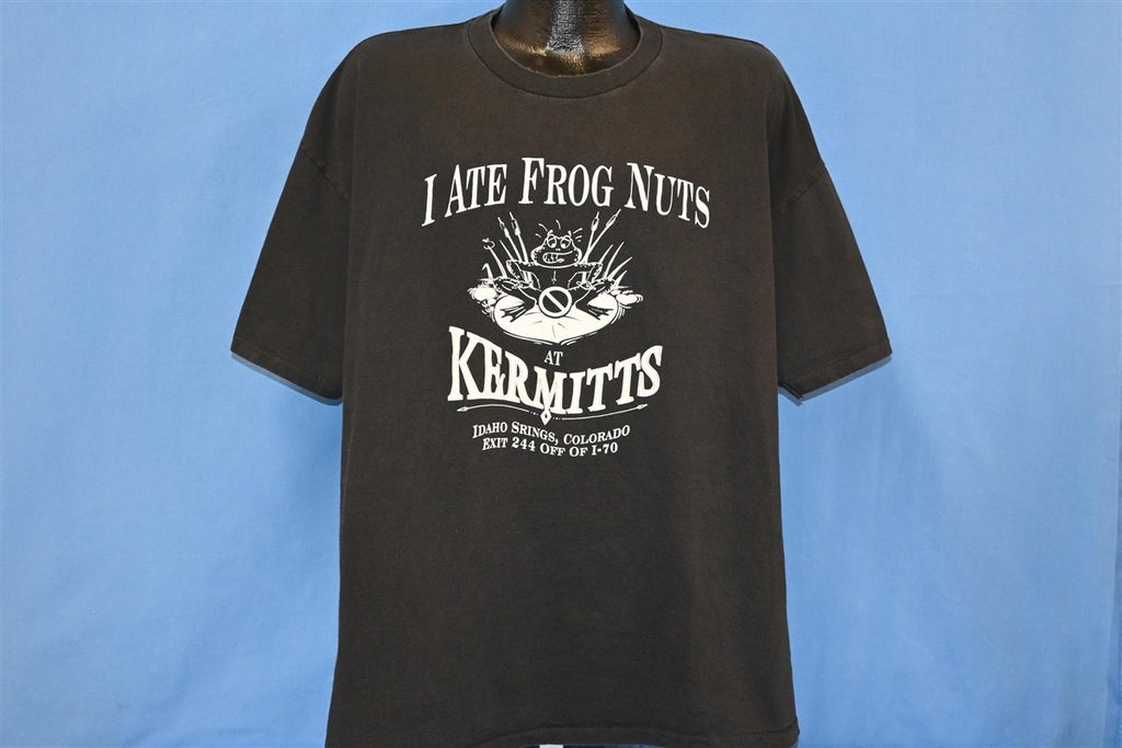 90s I Ate Frog Nuts at Kermitts Roadhouse Colorado t-shirt product image 2