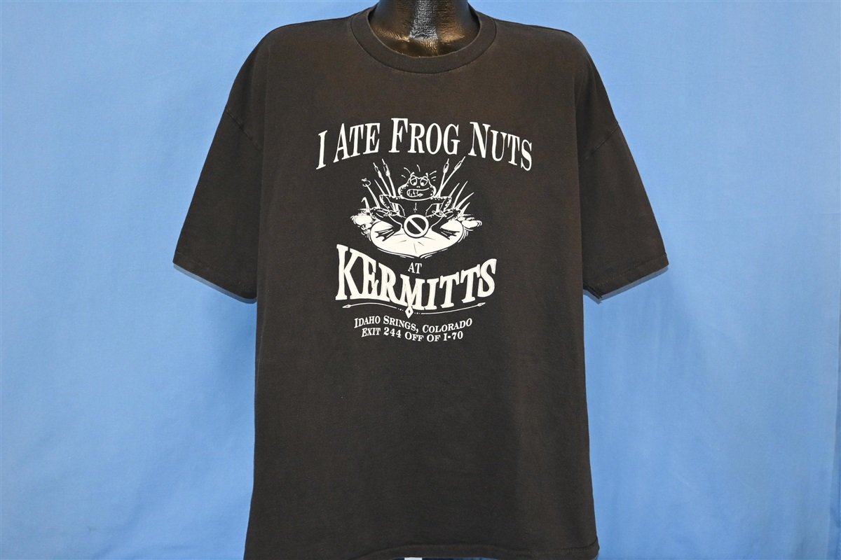 90s I Ate Frog Nuts at Kermitts Roadhouse Colorado t-shirt product image 2