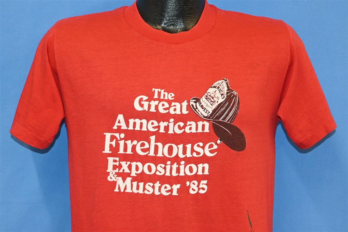80s The Great American Firehouse Exposition 1985 t-shirt product image 1