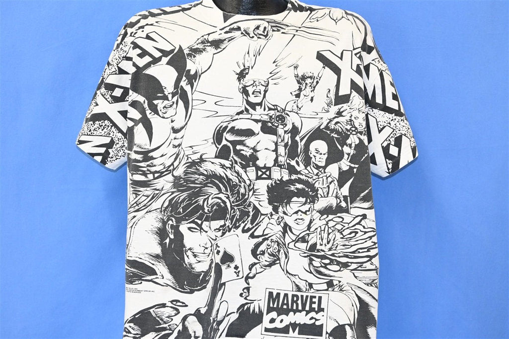 90s X-Men Mega All Over Print Marvel Comics t-shirt Extra product image 1