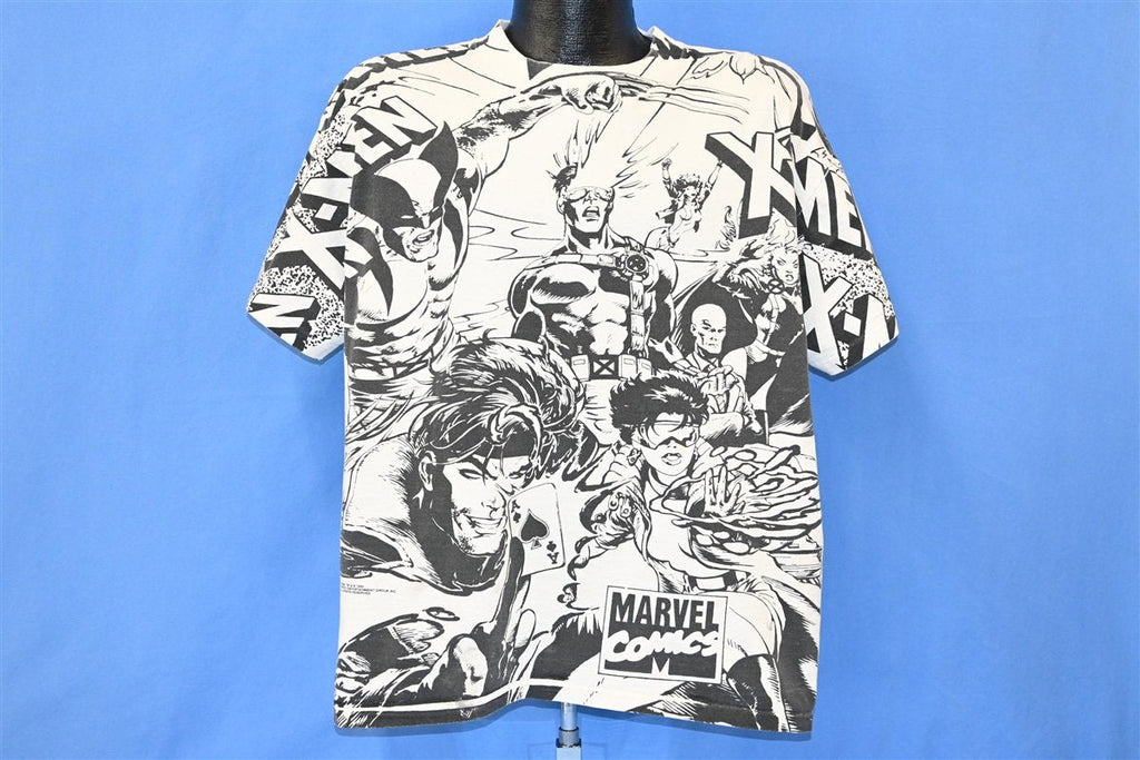 90s X-Men Mega All Over Print Marvel Comics t-shirt Extra product image 2